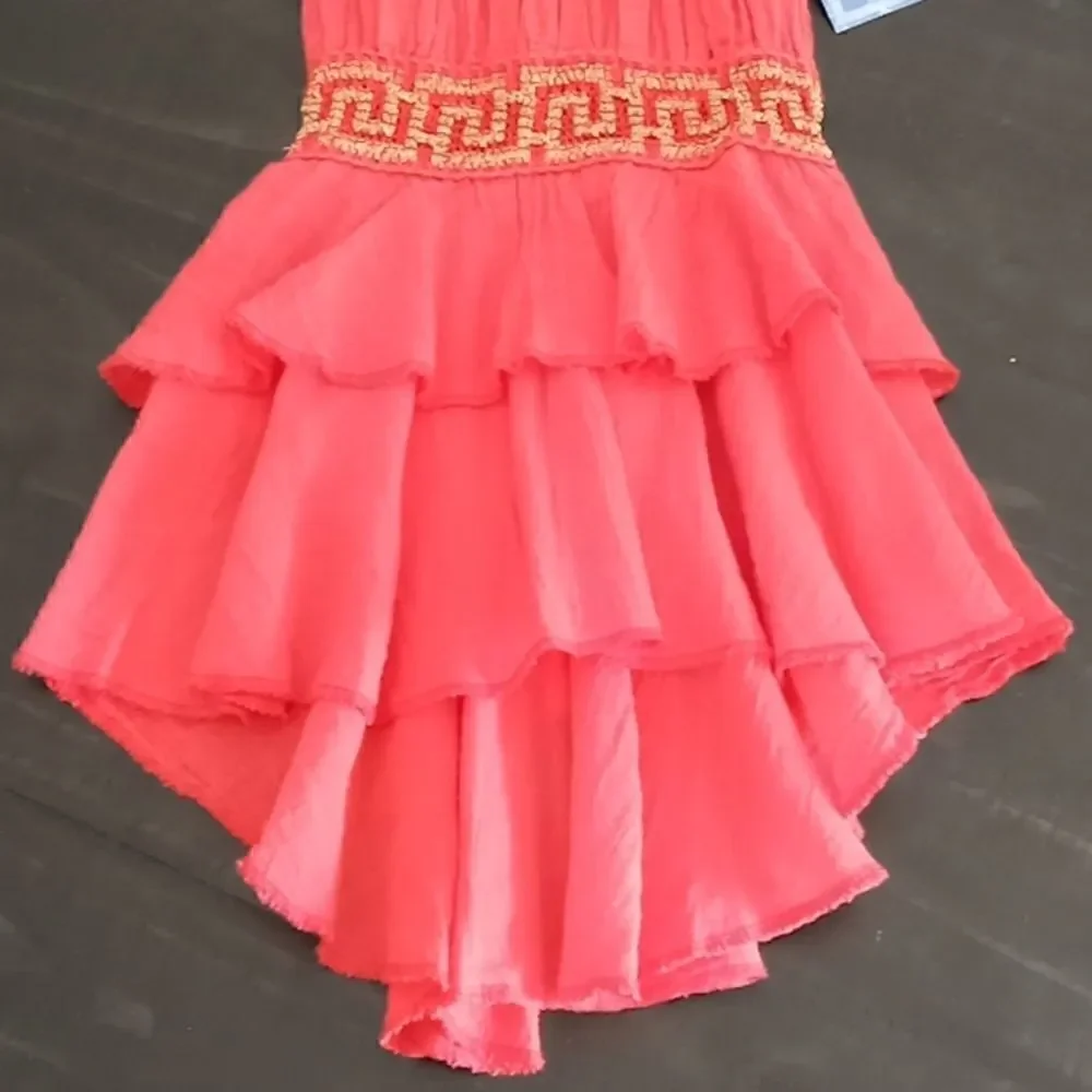 N/A coral sundress